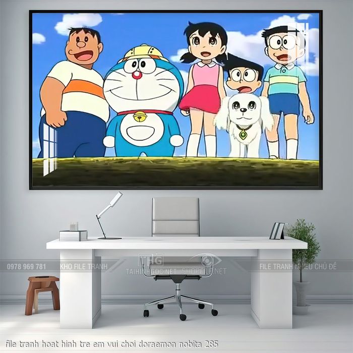 file tranh hoat hinh tre em vui choi doraemon nobita 285