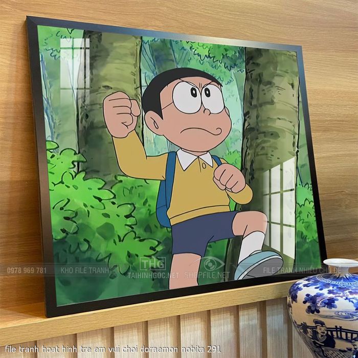 file tranh hoat hinh tre em vui choi doraemon nobita 291