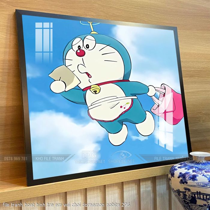 file tranh hoat hinh tre em vui choi doraemon nobita 296