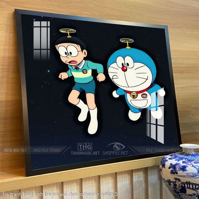 file tranh hoat hinh tre em vui choi doraemon nobita 3