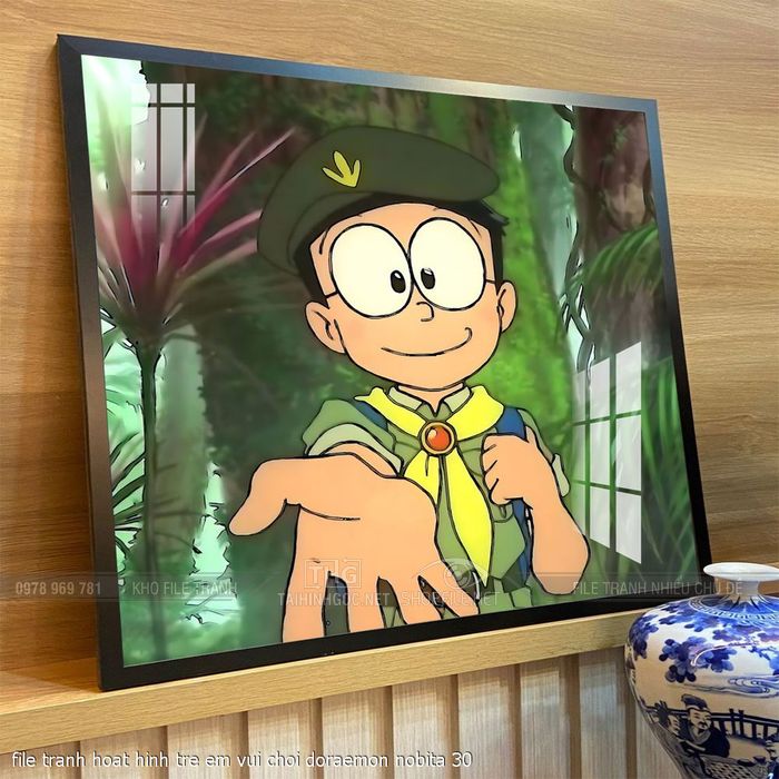 file tranh hoat hinh tre em vui choi doraemon nobita 30
