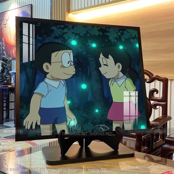 file tranh hoat hinh tre em vui choi doraemon nobita 305