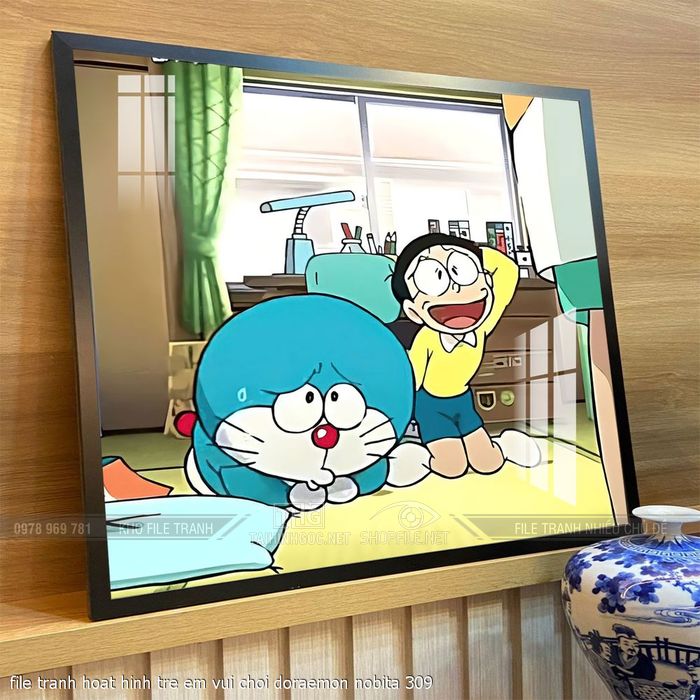 file tranh hoat hinh tre em vui choi doraemon nobita 309
