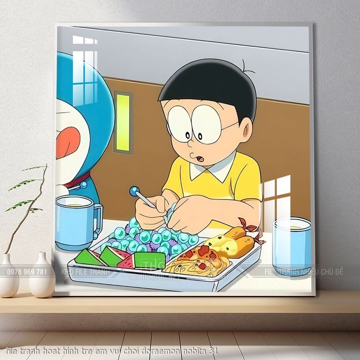 file tranh hoat hinh tre em vui choi doraemon nobita 31
