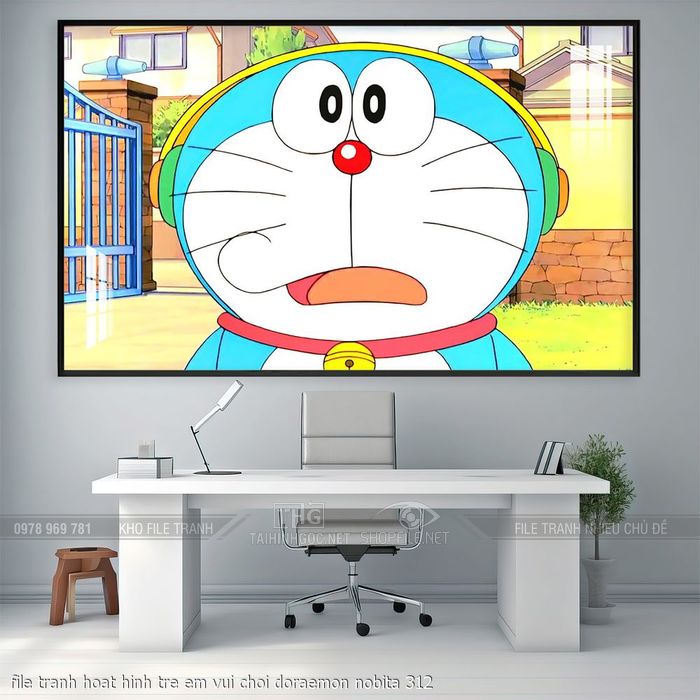 file tranh hoat hinh tre em vui choi doraemon nobita 312