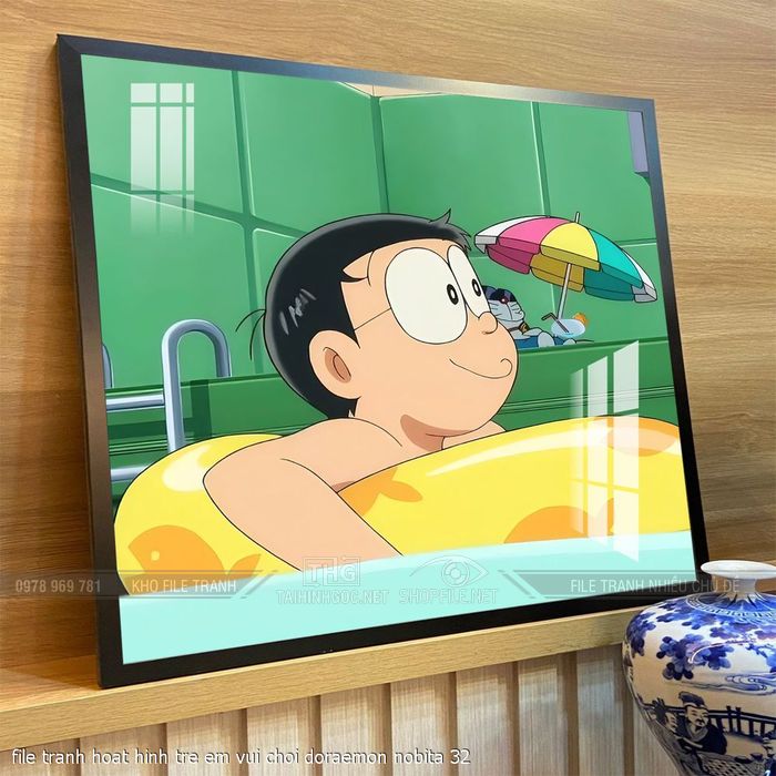file tranh hoat hinh tre em vui choi doraemon nobita 32