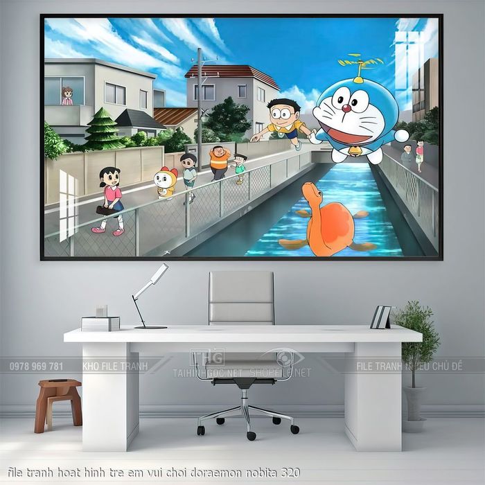 file tranh hoat hinh tre em vui choi doraemon nobita 320
