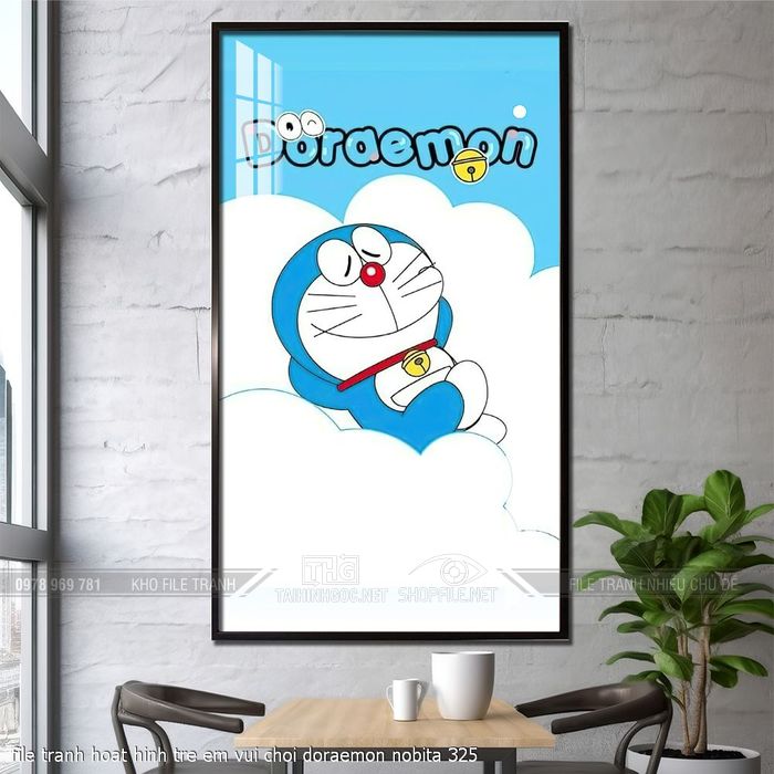 file tranh hoat hinh tre em vui choi doraemon nobita 325