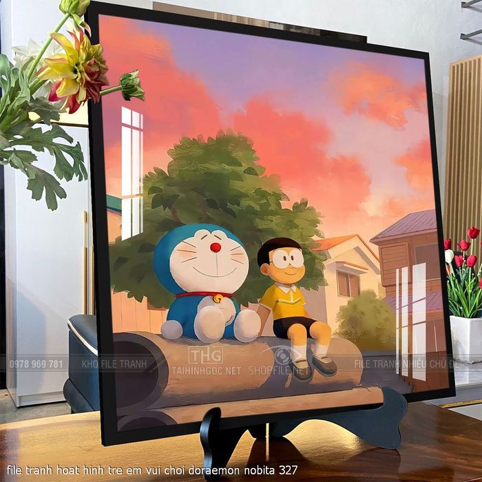 file tranh hoat hinh tre em vui choi doraemon nobita 327