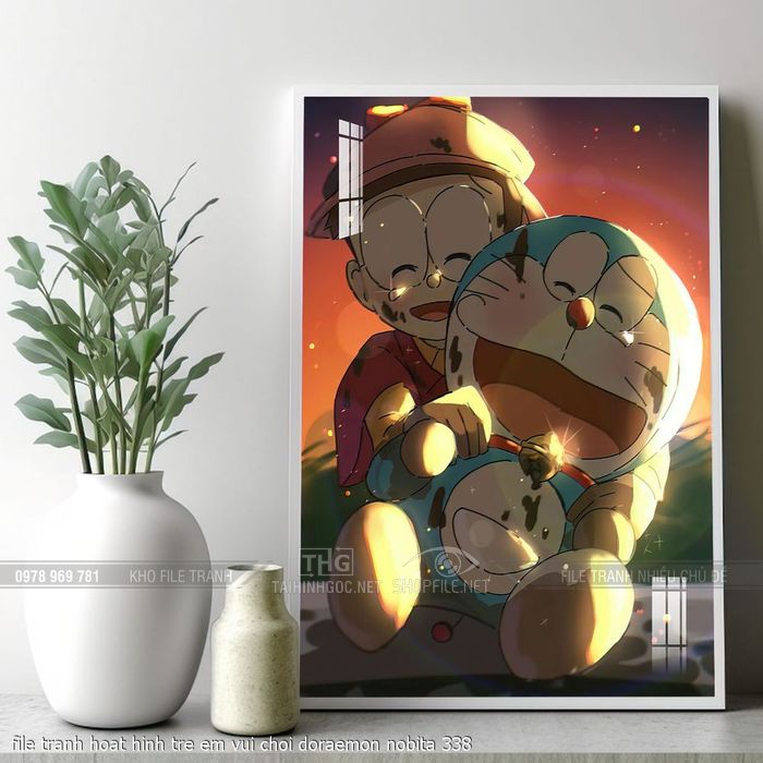 file tranh hoat hinh tre em vui choi doraemon nobita 338