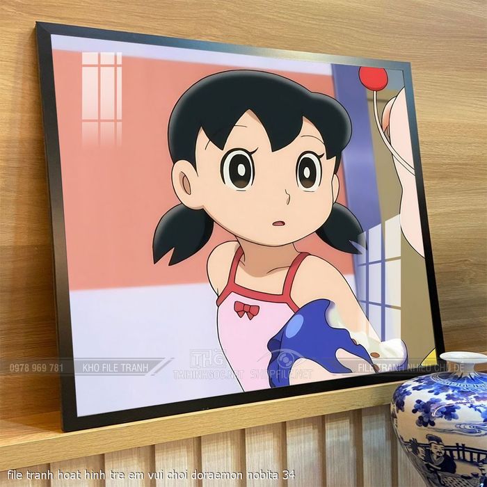 file tranh hoat hinh tre em vui choi doraemon nobita 34