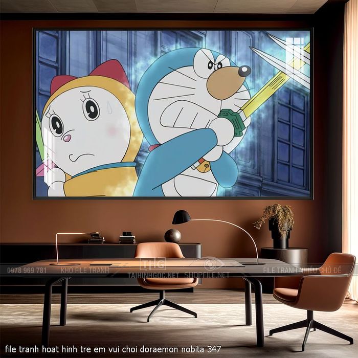 file tranh hoat hinh tre em vui choi doraemon nobita 347