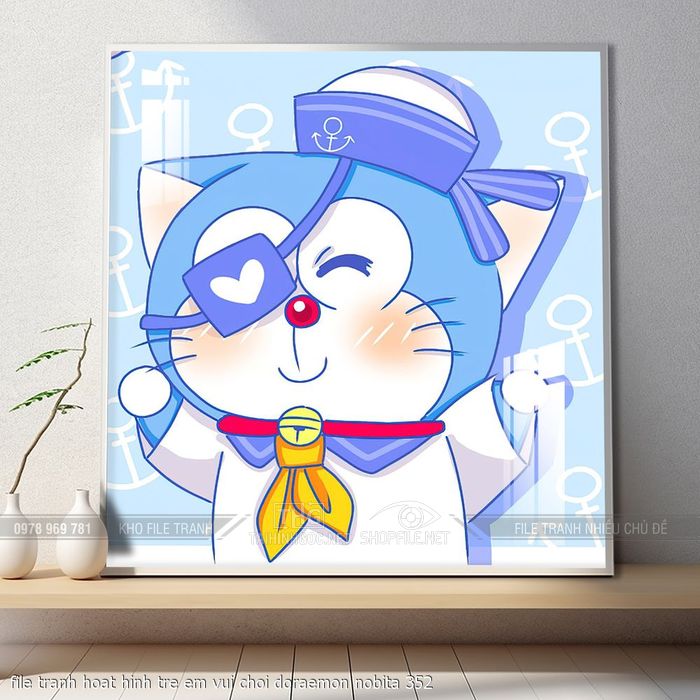 file tranh hoat hinh tre em vui choi doraemon nobita 352