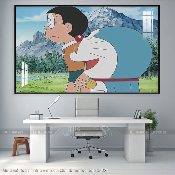 file tranh hoat hinh tre em vui choi doraemon nobita 359
