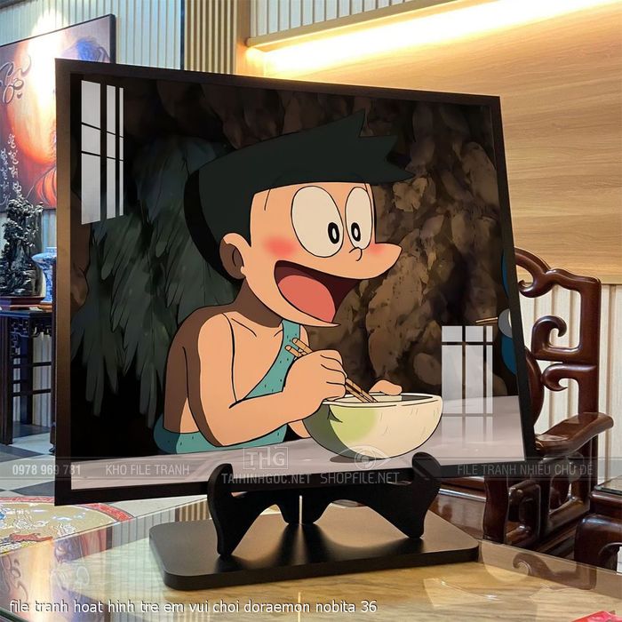 file tranh hoat hinh tre em vui choi doraemon nobita 36