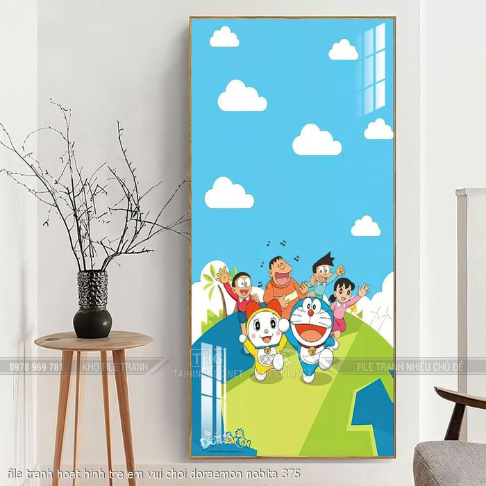 file tranh hoat hinh tre em vui choi doraemon nobita 375