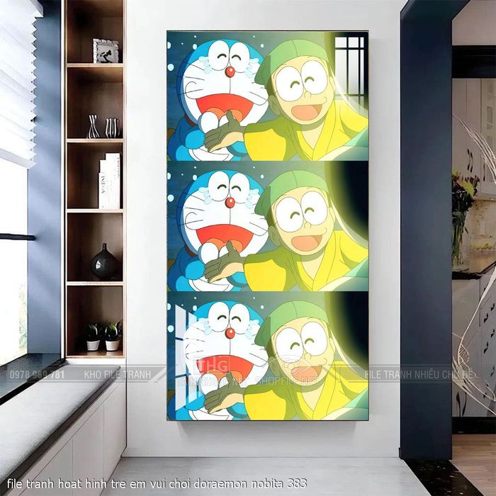 file tranh hoat hinh tre em vui choi doraemon nobita 383