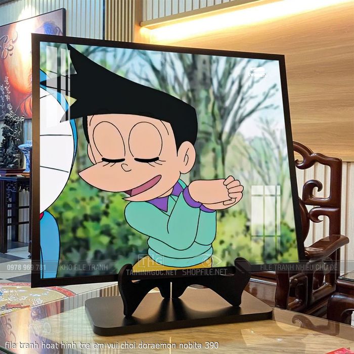 file tranh hoat hinh tre em vui choi doraemon nobita 390