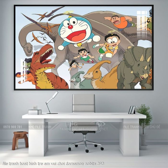 file tranh hoat hinh tre em vui choi doraemon nobita 393