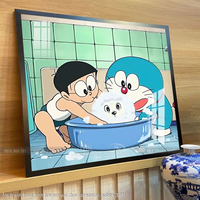 file tranh hoat hinh tre em vui choi doraemon nobita 397