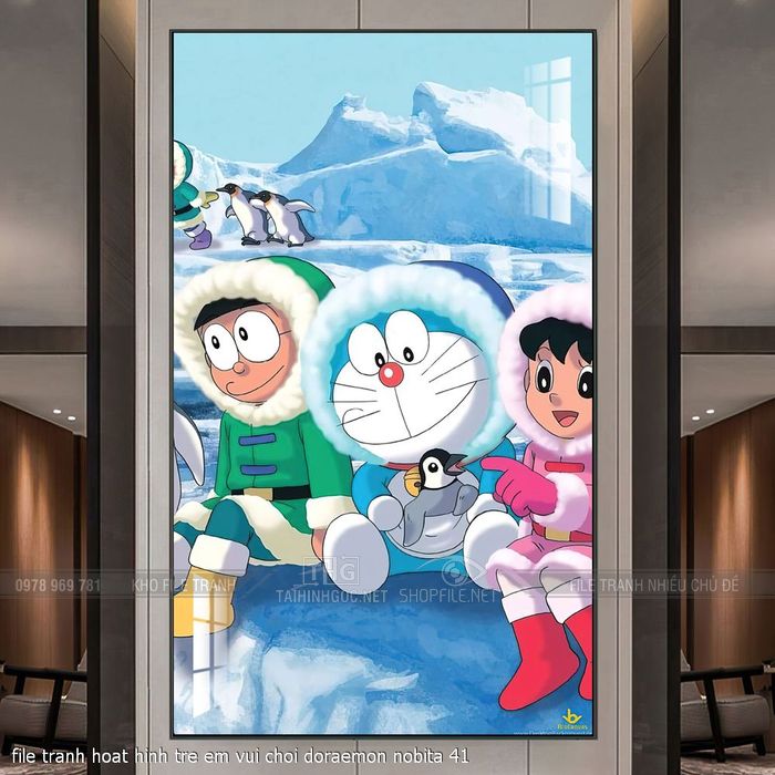 file tranh hoat hinh tre em vui choi doraemon nobita 41