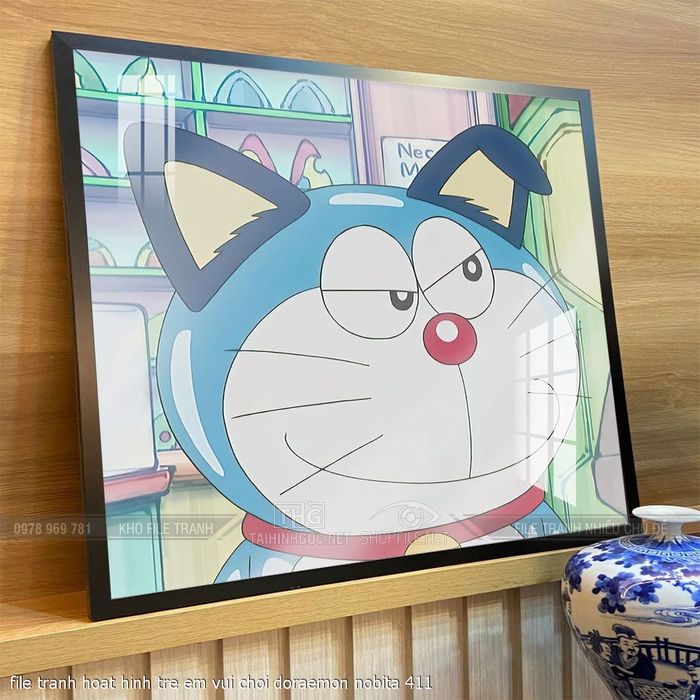 file tranh hoat hinh tre em vui choi doraemon nobita 411
