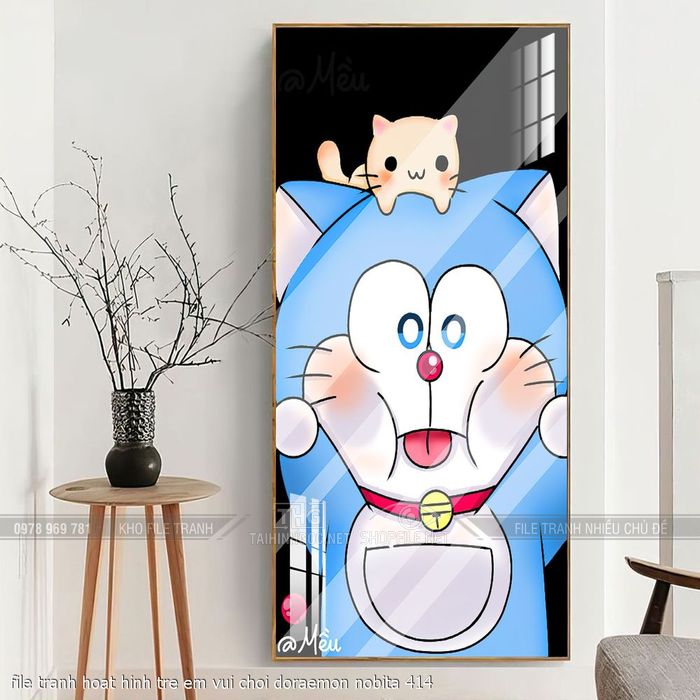 file tranh hoat hinh tre em vui choi doraemon nobita 414