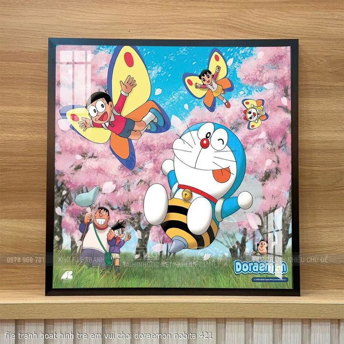 file tranh hoat hinh tre em vui choi doraemon nobita 421