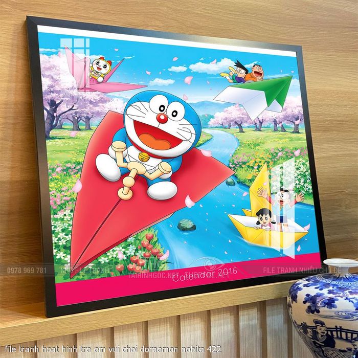 file tranh hoat hinh tre em vui choi doraemon nobita 422