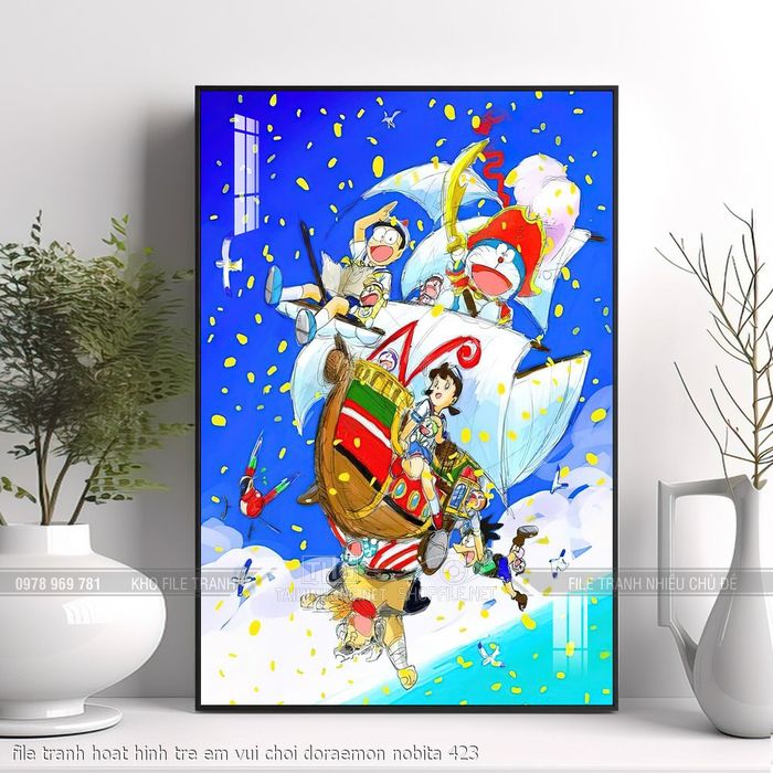 file tranh hoat hinh tre em vui choi doraemon nobita 423