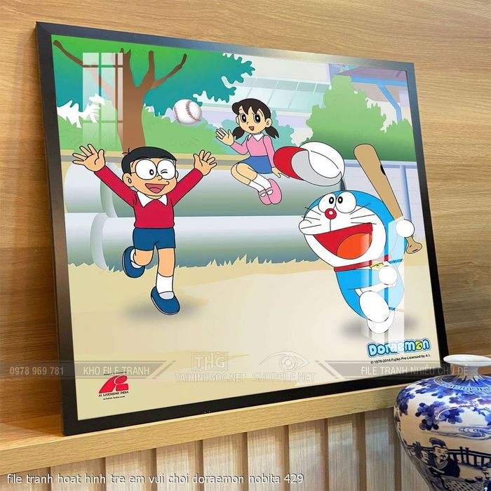 file tranh hoat hinh tre em vui choi doraemon nobita 429