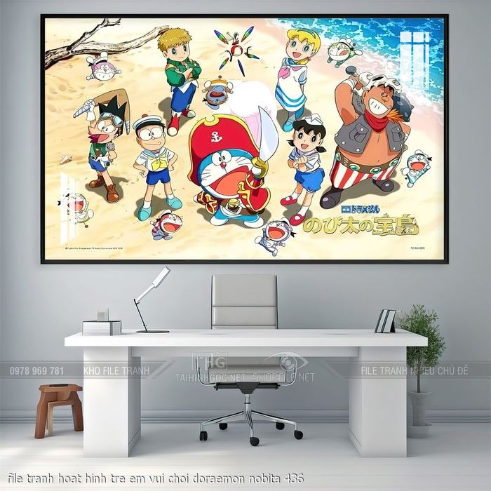 file tranh hoat hinh tre em vui choi doraemon nobita 436