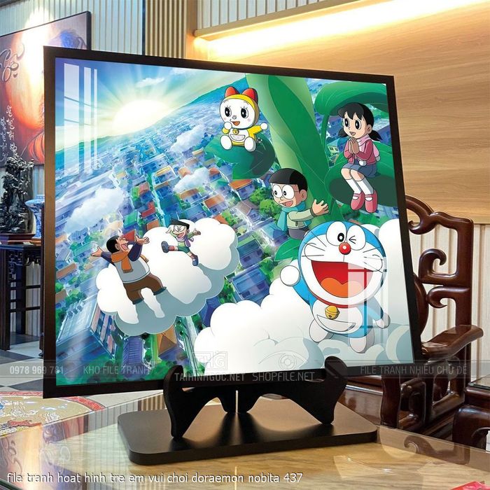 file tranh hoat hinh tre em vui choi doraemon nobita 437