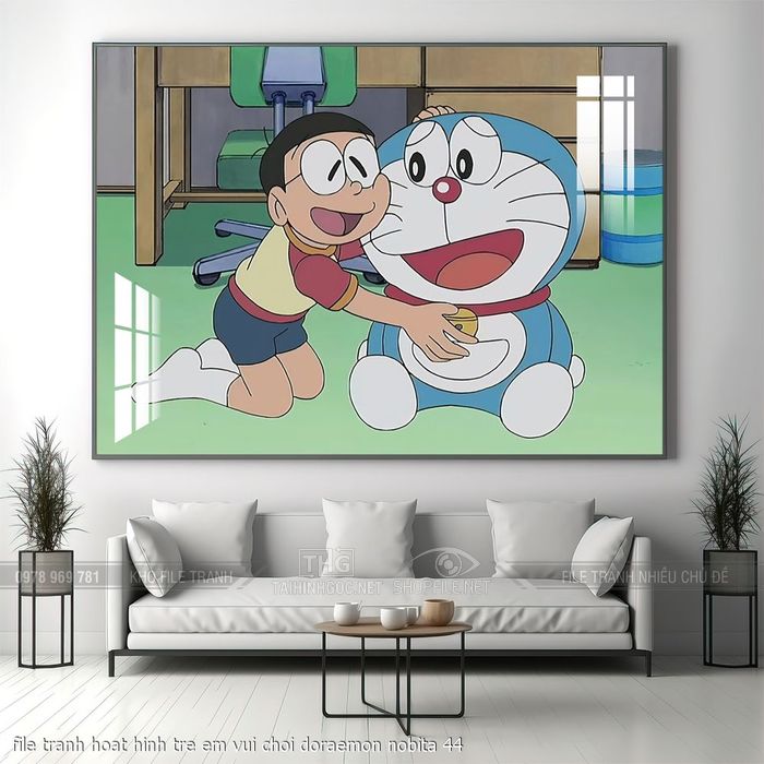 file tranh hoat hinh tre em vui choi doraemon nobita 44