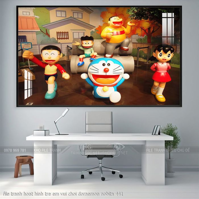 file tranh hoat hinh tre em vui choi doraemon nobita 441