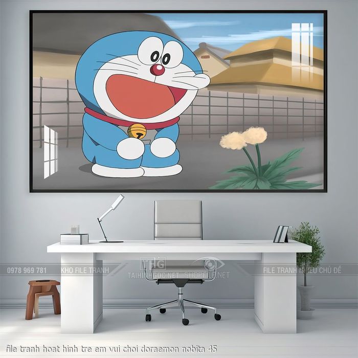 file tranh hoat hinh tre em vui choi doraemon nobita 45