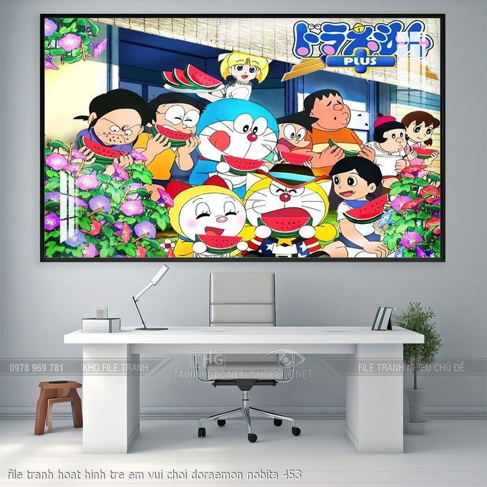 file tranh hoat hinh tre em vui choi doraemon nobita 453