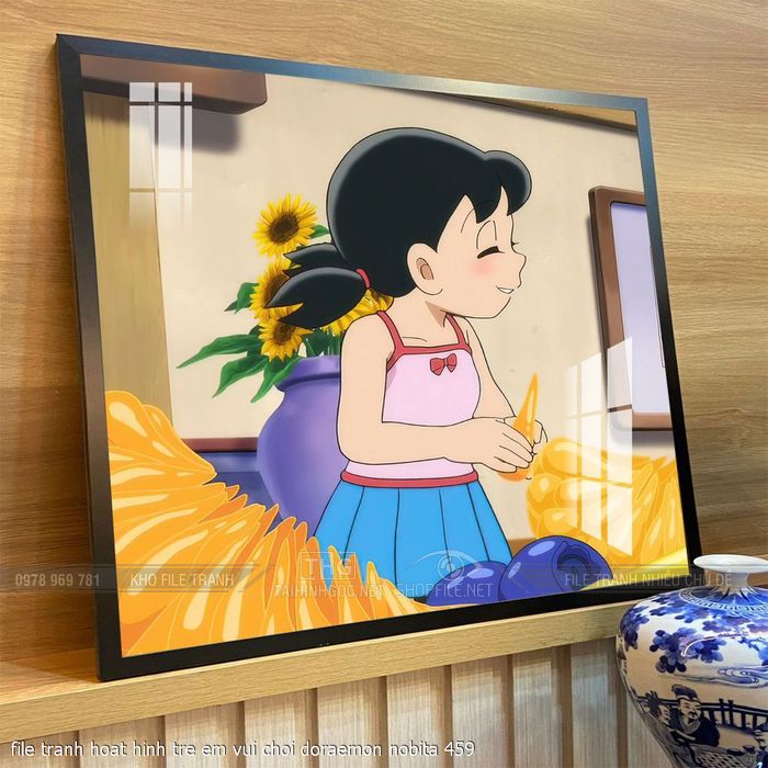 file tranh hoat hinh tre em vui choi doraemon nobita 459