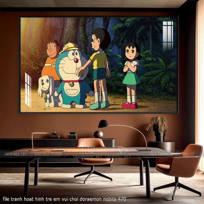 file tranh hoat hinh tre em vui choi doraemon nobita 470