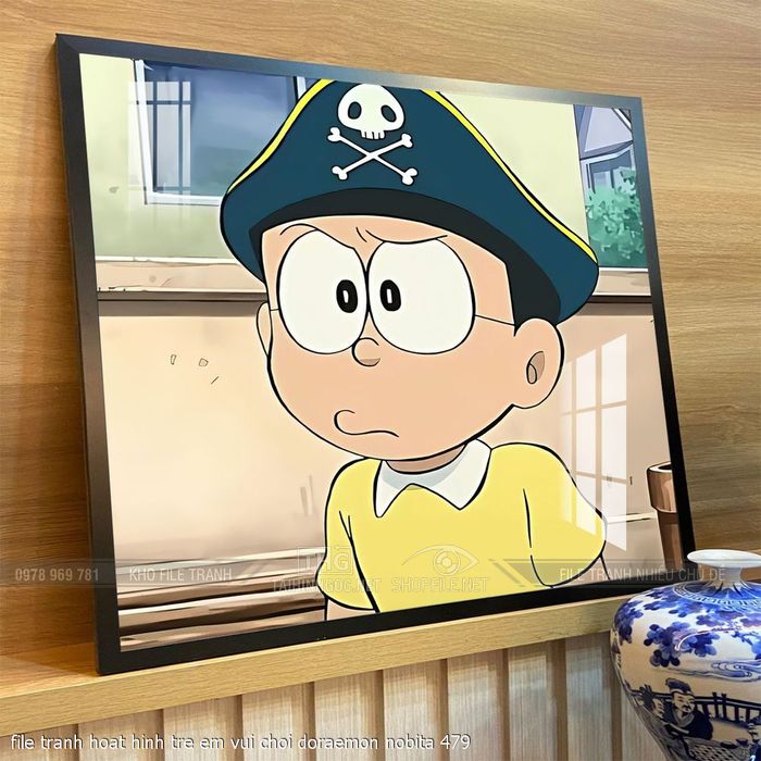 file tranh hoat hinh tre em vui choi doraemon nobita 479