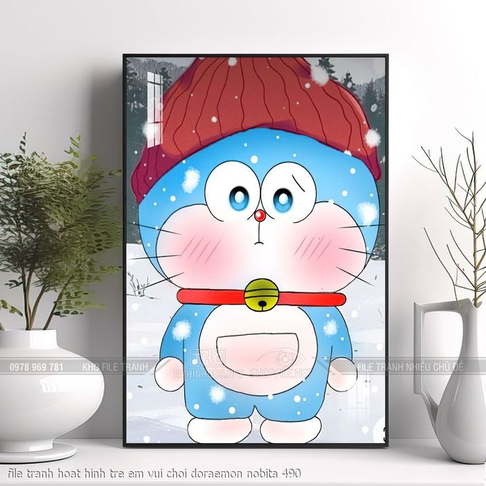 file tranh hoat hinh tre em vui choi doraemon nobita 490