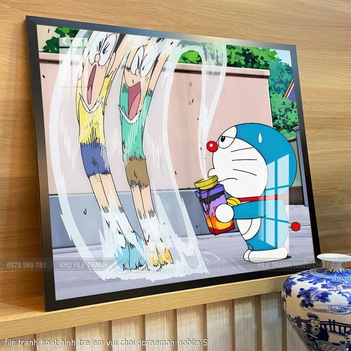 file tranh hoat hinh tre em vui choi doraemon nobita 5
