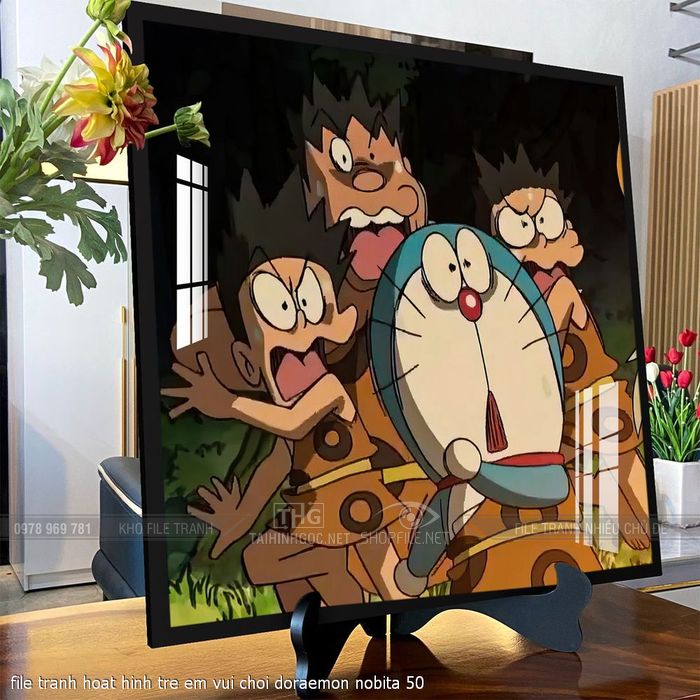 file tranh hoat hinh tre em vui choi doraemon nobita 50
