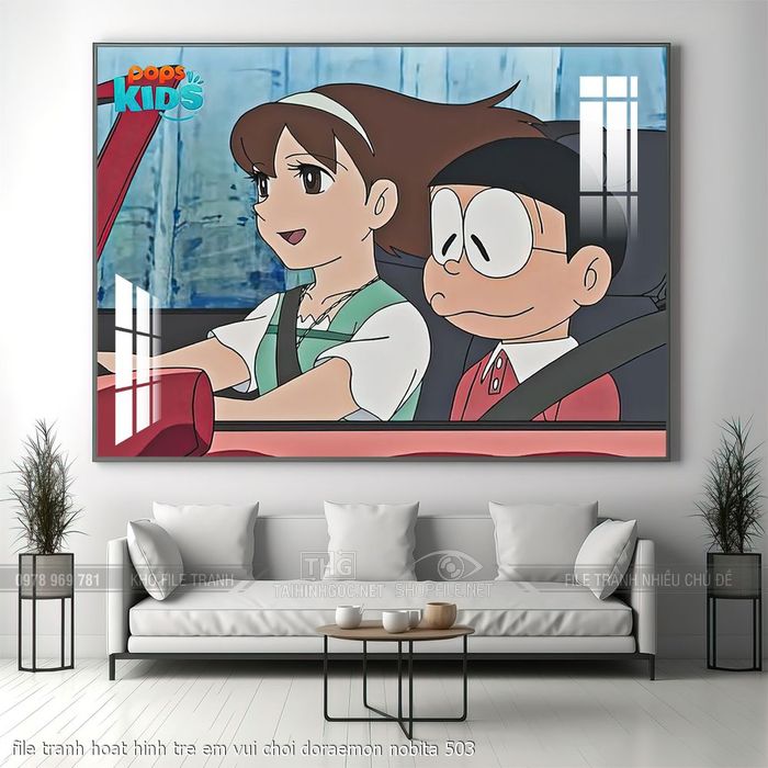 file tranh hoat hinh tre em vui choi doraemon nobita 503