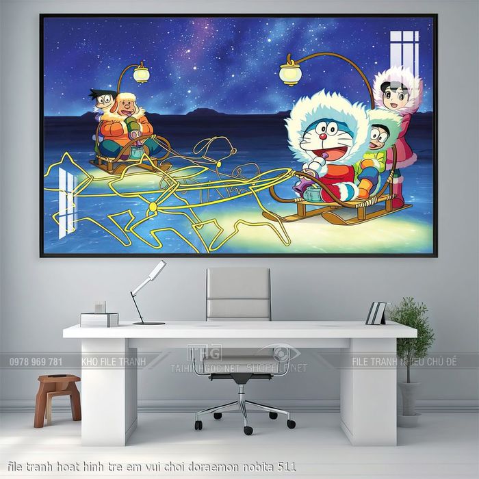 file tranh hoat hinh tre em vui choi doraemon nobita 511