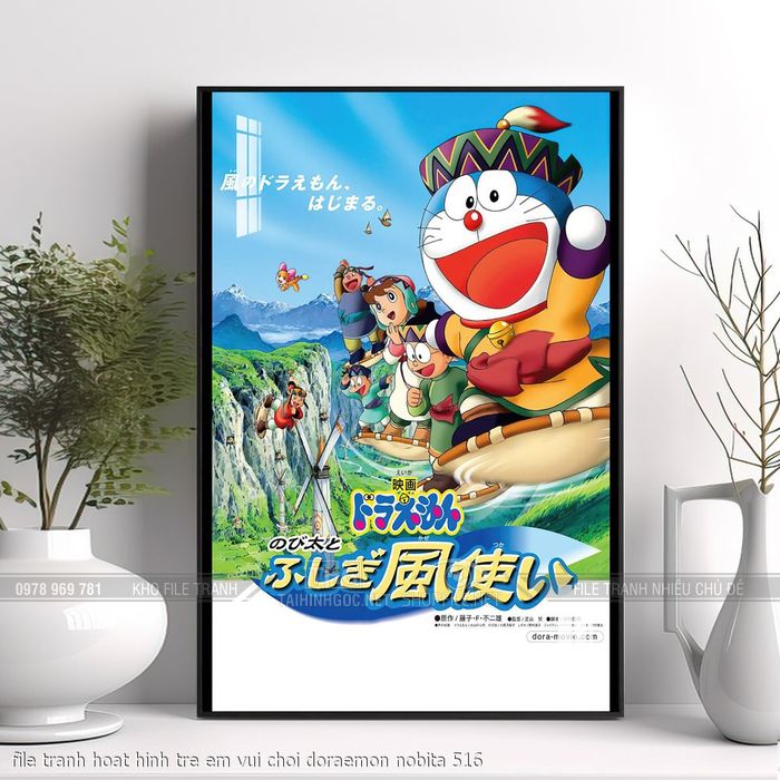 file tranh hoat hinh tre em vui choi doraemon nobita 516