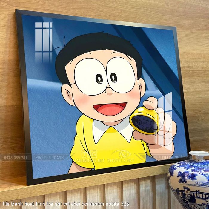 file tranh hoat hinh tre em vui choi doraemon nobita 525
