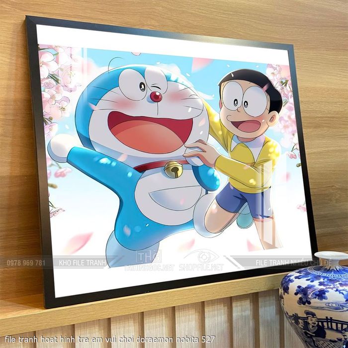 file tranh hoat hinh tre em vui choi doraemon nobita 527