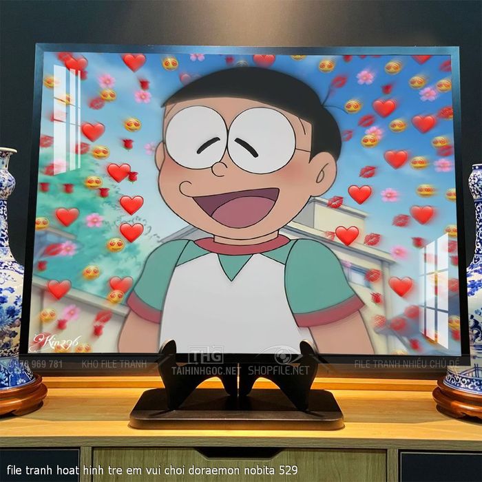 file tranh hoat hinh tre em vui choi doraemon nobita 529