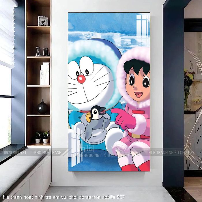 file tranh hoat hinh tre em vui choi doraemon nobita 537